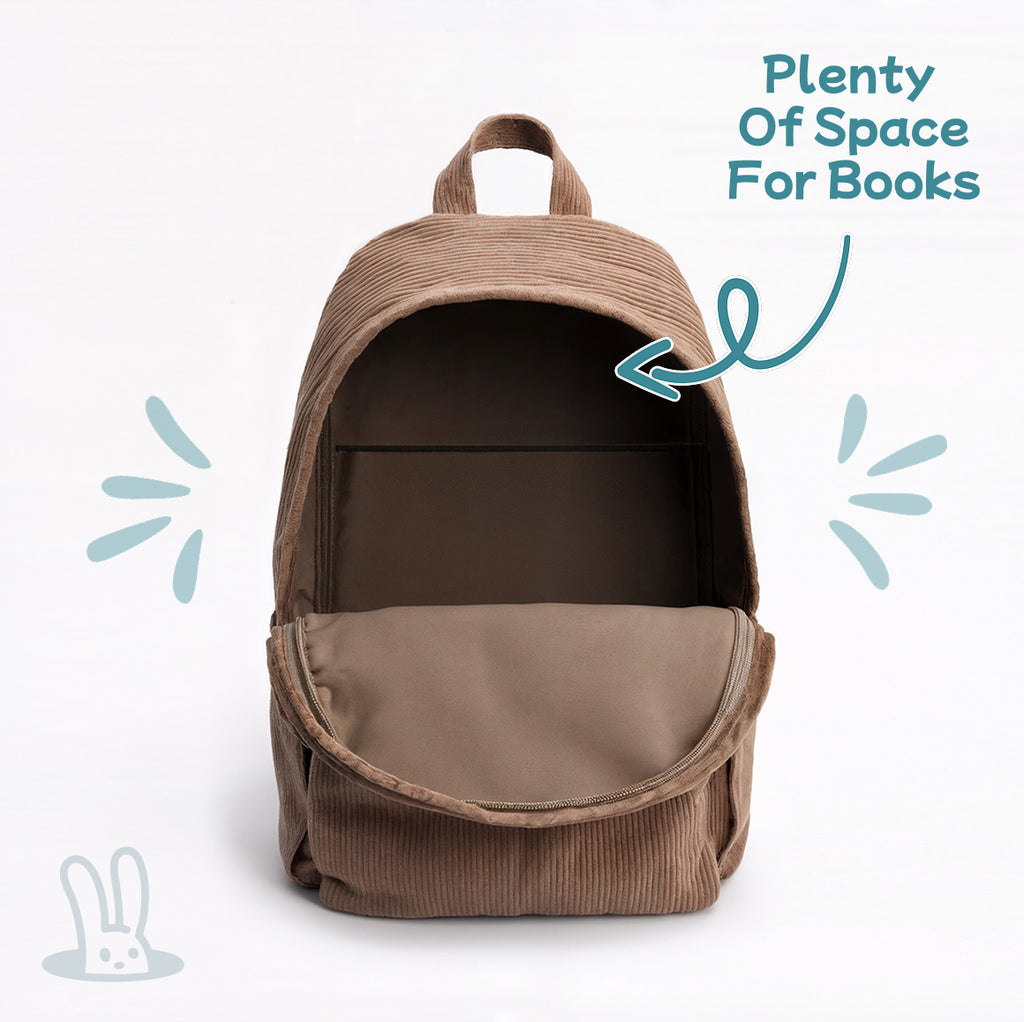 Personalized Corduroy Kids Backpack